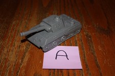 Recast Marx Battleground Dark Gray German 351 Army Tank A - MPC, Timmee