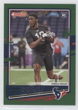 2020 Panini Donruss Rookie Press Proof Green Isaiah Coulter #282 7l6
