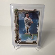 Topps 2025 Holiday Jacob Wilson Rookie Oakland Athletics Baseball Card #H4