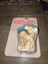 WubbaNub Baby Pacificer Giraffe Design NEW in...