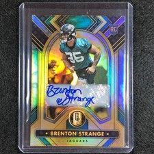 2023 Gold Standard Nfl Brenton Strange Base Rookie Auto Platinum 33/49
