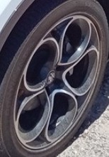 2022 Stelvio OE Wheel Road 20x9 5 Hole Design Opt Whe Dark Alfa Romeo