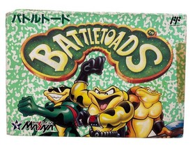 NCS Battletoads Famicom FC Japan Retro Game Used with Manual