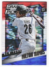 2014 Panini Prizm Draft Milton Ramos Red White Blue New York Yankees #21