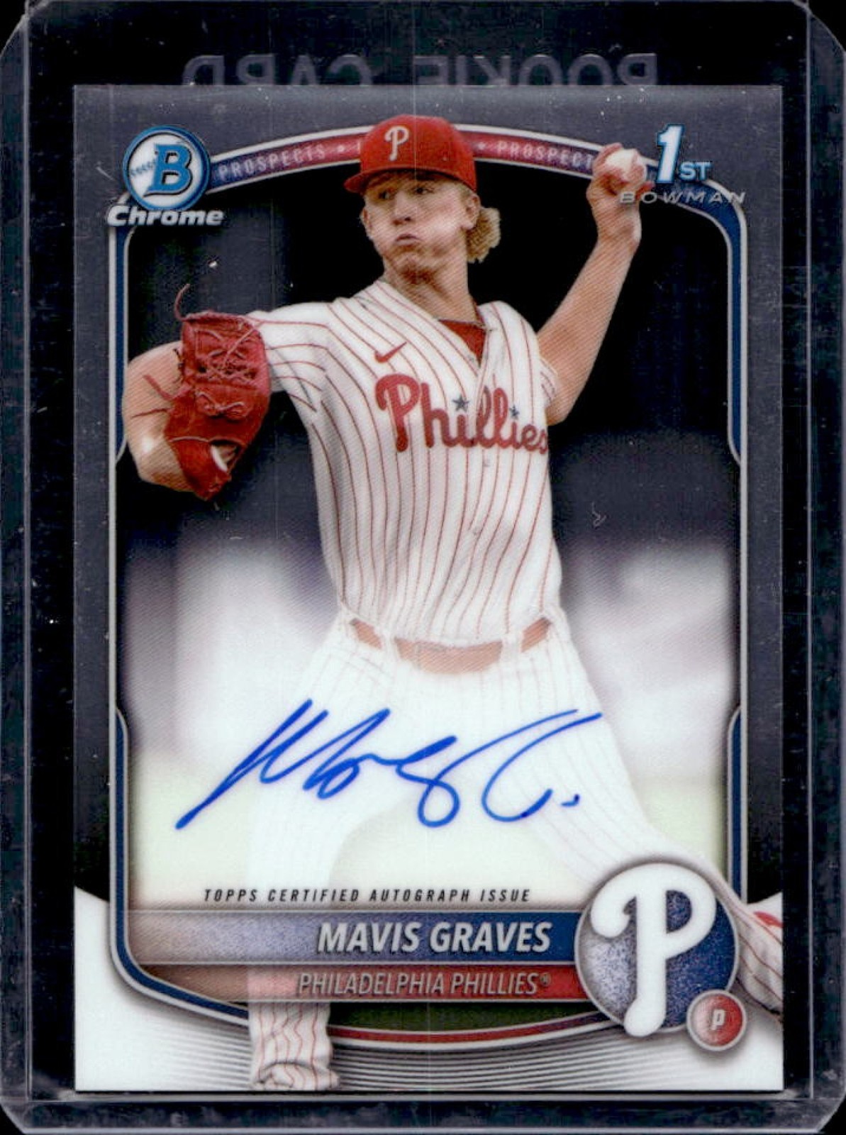 2025 Bowman Chrome Mavis Graves Auto 1st #CPA-MG Phillies