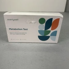 Everlywell Metabolism Test At Home Collection Kit New Sealed Exp 10-31-24
