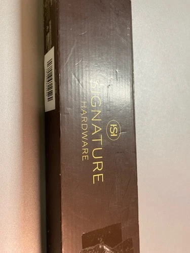 Signature Hardware SHSK86MB 12" Shower Arm with Flange - Matte Black - Picture 1 of 2