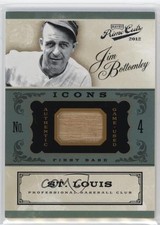 2012 Playoff Prime Cuts Icons Bats 70/99 Jim Bottomley #36 HOF 0m0