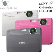 SONY Cyber-shot DSC-T700 Digital Camera 10.1MP 4x Optical Zoom Pink/Silver/Gray