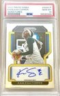 2022 Kahleah Copper Panini Prizm WNBA Signatures #SG-KCP Silver Prizm Auto