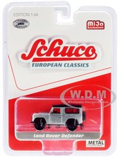 LAND ROVER DEFENDER SILVER LTD 2,400 PCS 1/64 DIECAST MODEL CAR BY SCHUCO 8600