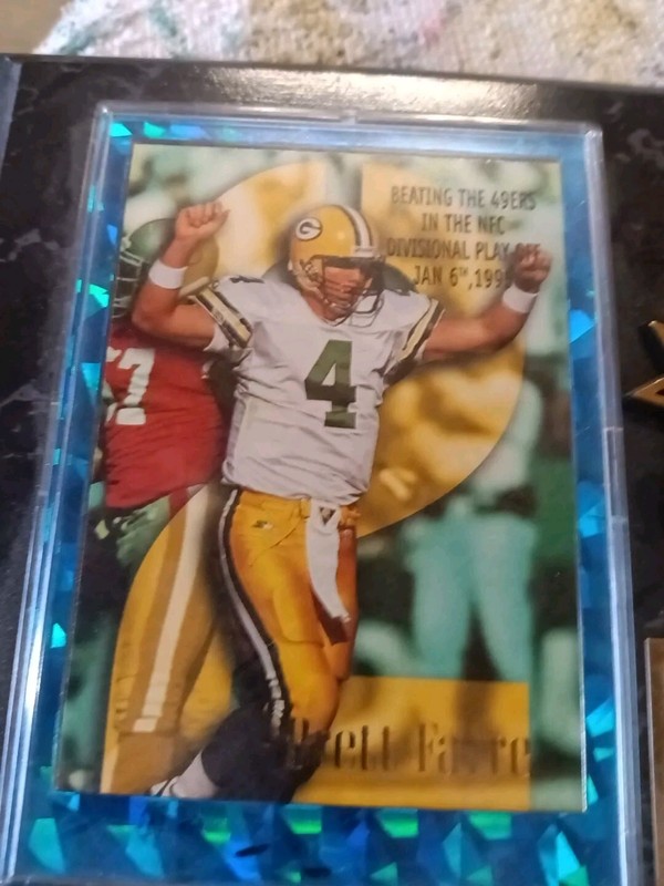 Brett Favre, Jan. 6th. 1995, Beating The 49ers Plaque