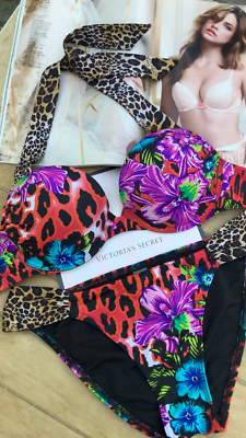 Haut De Bikini Victoria's Secret Unforgettable Demi Twist - Taille 34A, Rembourré, Neuf Sans étiquette