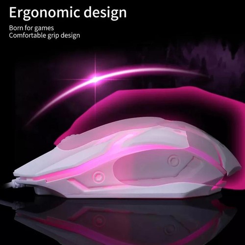 Wired Game Mouse Led Laptop Pc Computer Optical Mice Computer Mouse - Picture 8 of 14