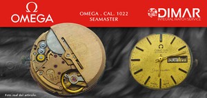 Vintage Original Movement / OMEGA Seamaster. Calibre 1022 | eBay