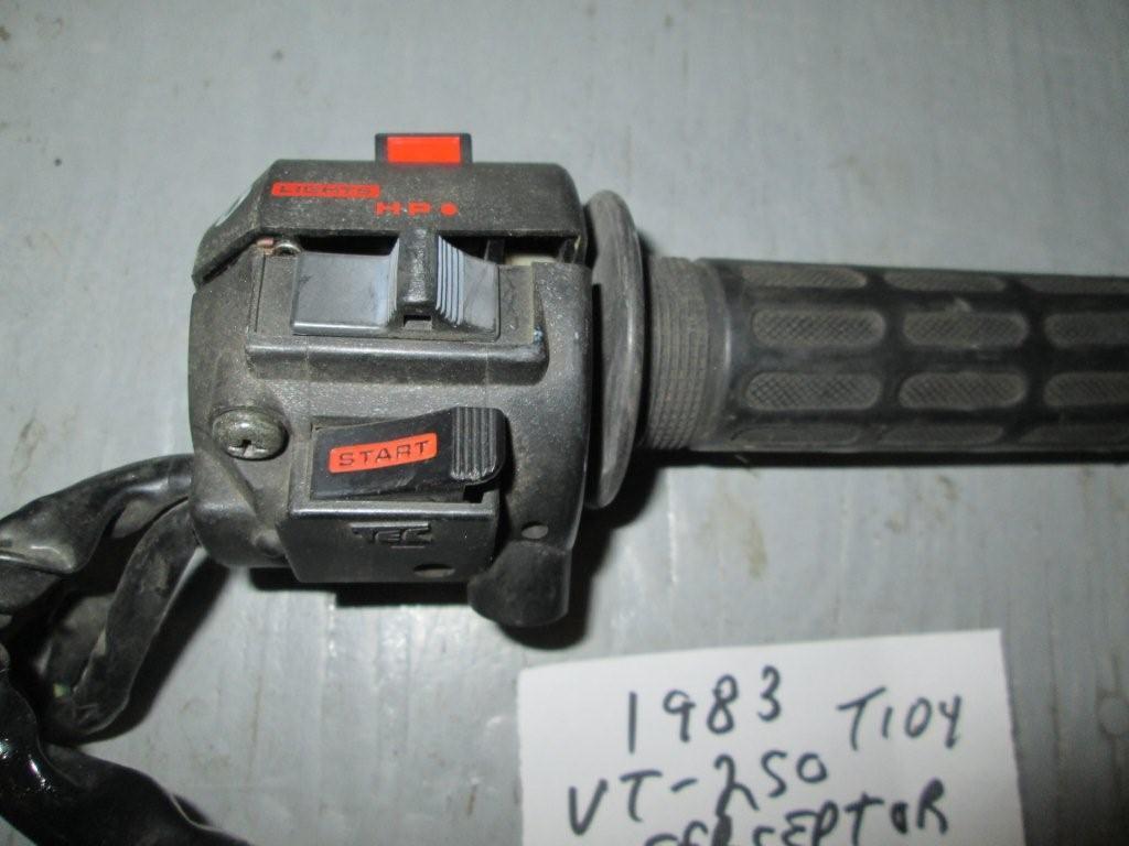 Honda VT250 Intercepter right switch assembly | eBay