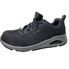 Skechers UNO SR Work Composite Safety Toe  Memory Foam Sneaker Mesh Sz 9.5