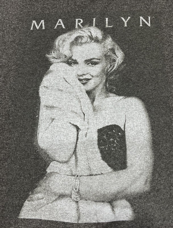 MARILYN MONROE Official Collection Men’s Or Women's 50's Crop Top T-Shirt Lage