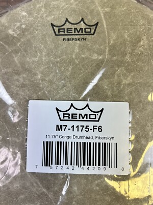Remo Fiberskyn Tucked Conga Drumhead - 11.75”, Mfg #M7-1175-F6 | eBay