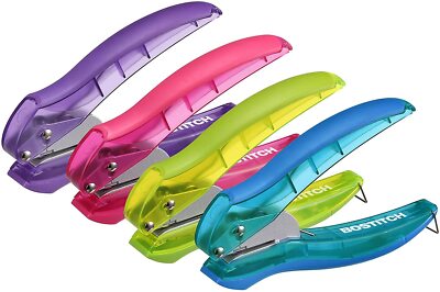 Bostitch inLIGHT Reduced Effort One-Hole Punch, One Unit per Package, Assorted