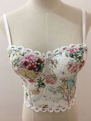 lace floral corset