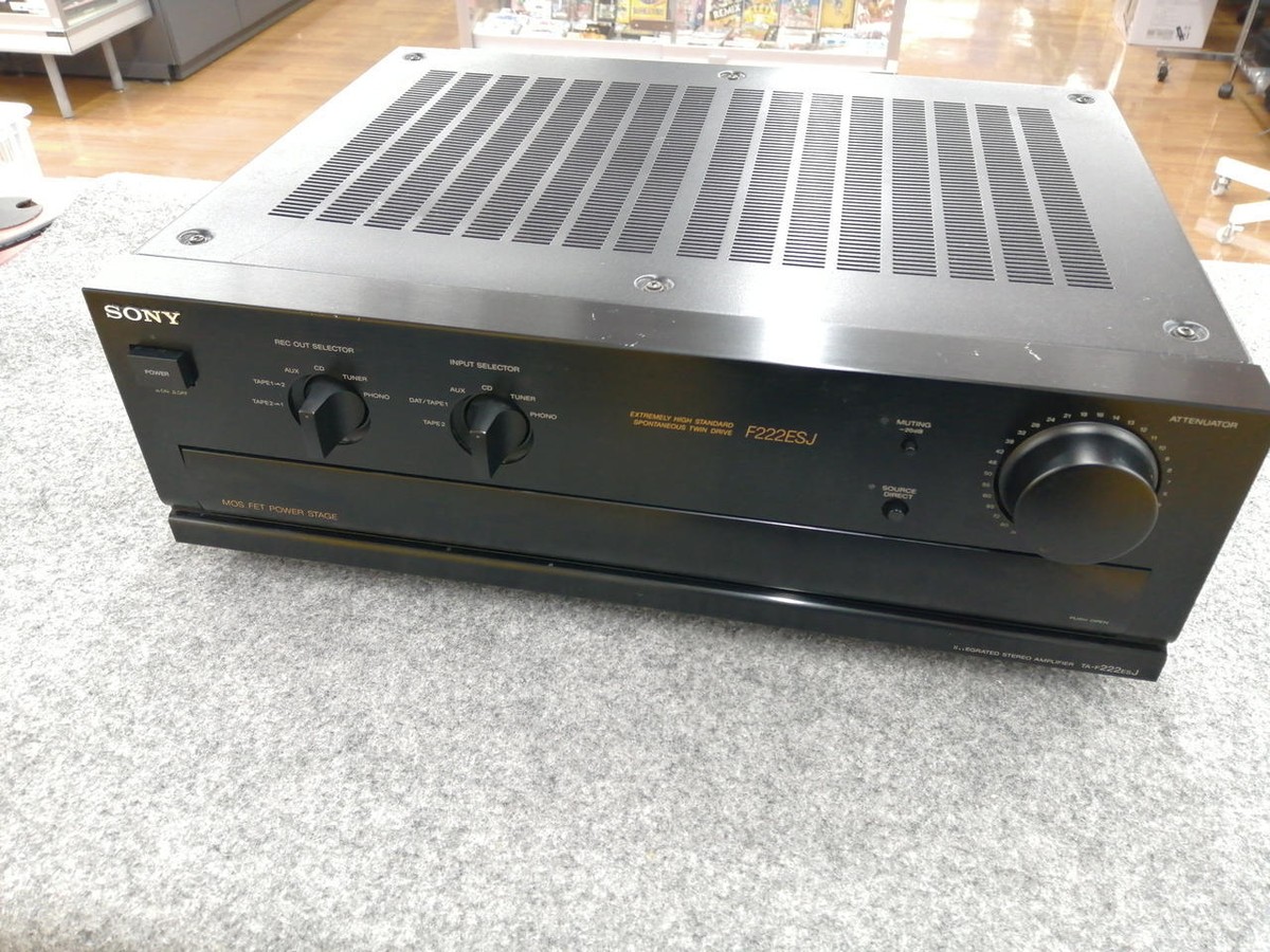 アンプ SONY MOS FET POWER STAGE T-F222EsJ アンプ SONY MOS FET POWER STAGE T-F222EsJ SONY TA-F222ESJの