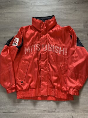 Vintage Mitsubishi Team Jacket Authentic Racing Antique