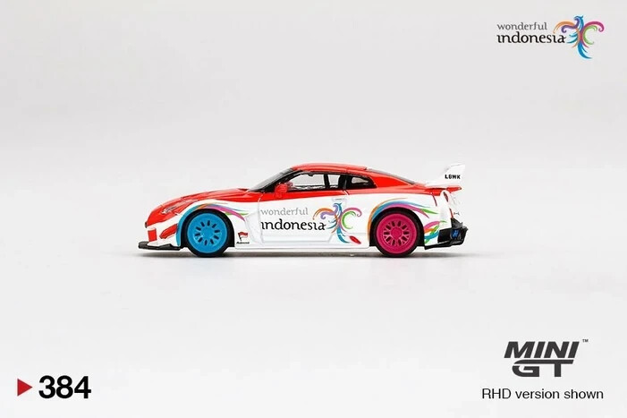 MINI GT 384 LB-Silhouette Works GT Nissan 35GT-RR Wonderful