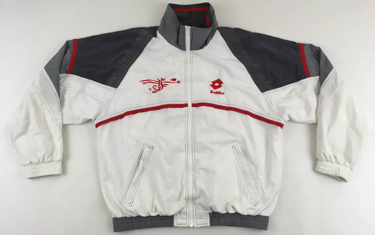 Remake hole stitch track jacket