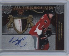2011-12 Crown Royale All The Kings Men Mat. Prime Auto. D. Runblad /25 *S6551