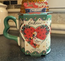 Cath Kidston CHRISTMAS LEGENDS Ceramic Mug Gift Set w/2 Hand Creams RED BERRY
