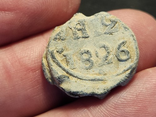 18 hundreds lead bag seal nice details. Please read description. LD151u