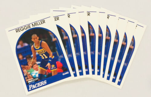 (10) Reggie Miller 1989-1990 NBA Hoops NM-MT Card Lot #29 - Picture 1 of 2