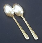 Two Illinois Central tea spoons in the Dartmouth pattern by International Silver — photo 2