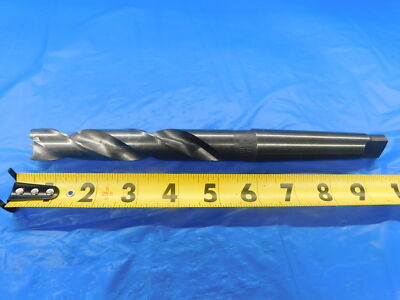 Cle-Line C20568 Taper Shank Drill – 1-1/16", HSS, Steam Oxide Finish, #3 Morse Taper, 118° Point – General Purpose, USA Made