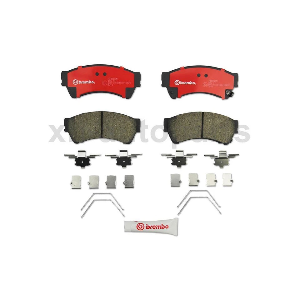 Compatível com 2006 2007 2008 2009 2010 2011 2012 Ford Fusion 3X pastilhas de freio rotor de freio - Imagem 3 de 4