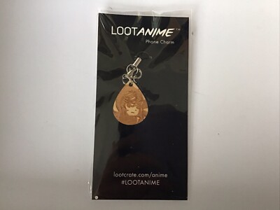 Loot crate anime phone charms phone stylus on charm