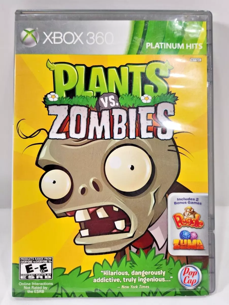 Plants vs Zombies Competitive 2-Player Xbox 360 HD 