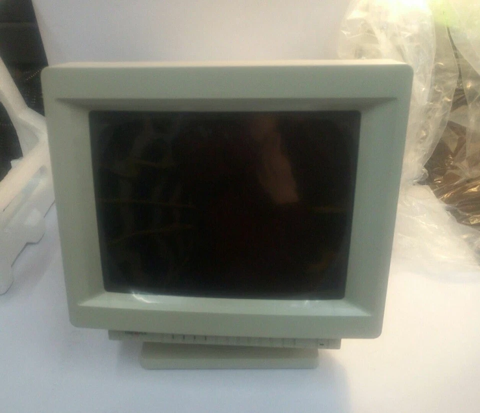 NEW ~ A PLUS INFO CORP.  AM3050 13" 1024x768 COLOR TOUCHSCREEN CRT MONITOR - - Image 2 of 4