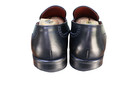 Magnanni Bergdorf Goodman Black Leather Wingtip Tassel Loafer Dress  45 = US 12 — photo 9