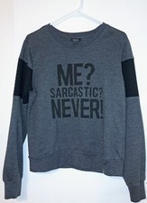 "Rue 21" Boys Gray Sweatshirt. Size Large.