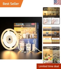 9.8ft Adjustable LED Strip Light with Remote - Ideal for Kitchen and Home Decor
