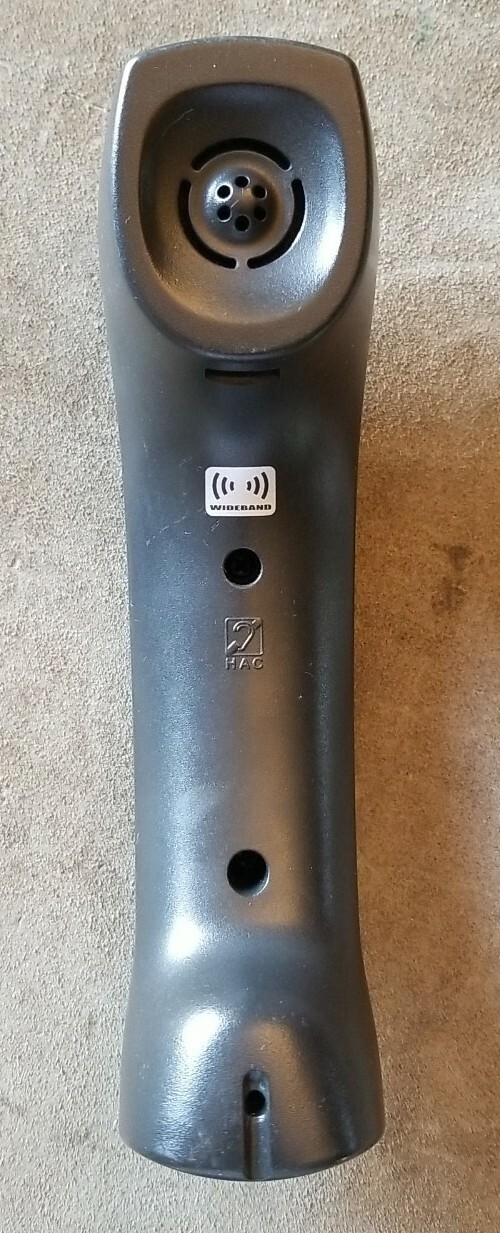 Mitel Replacement Charcoal Handset 5000 5300 Series IP Phone 5320e