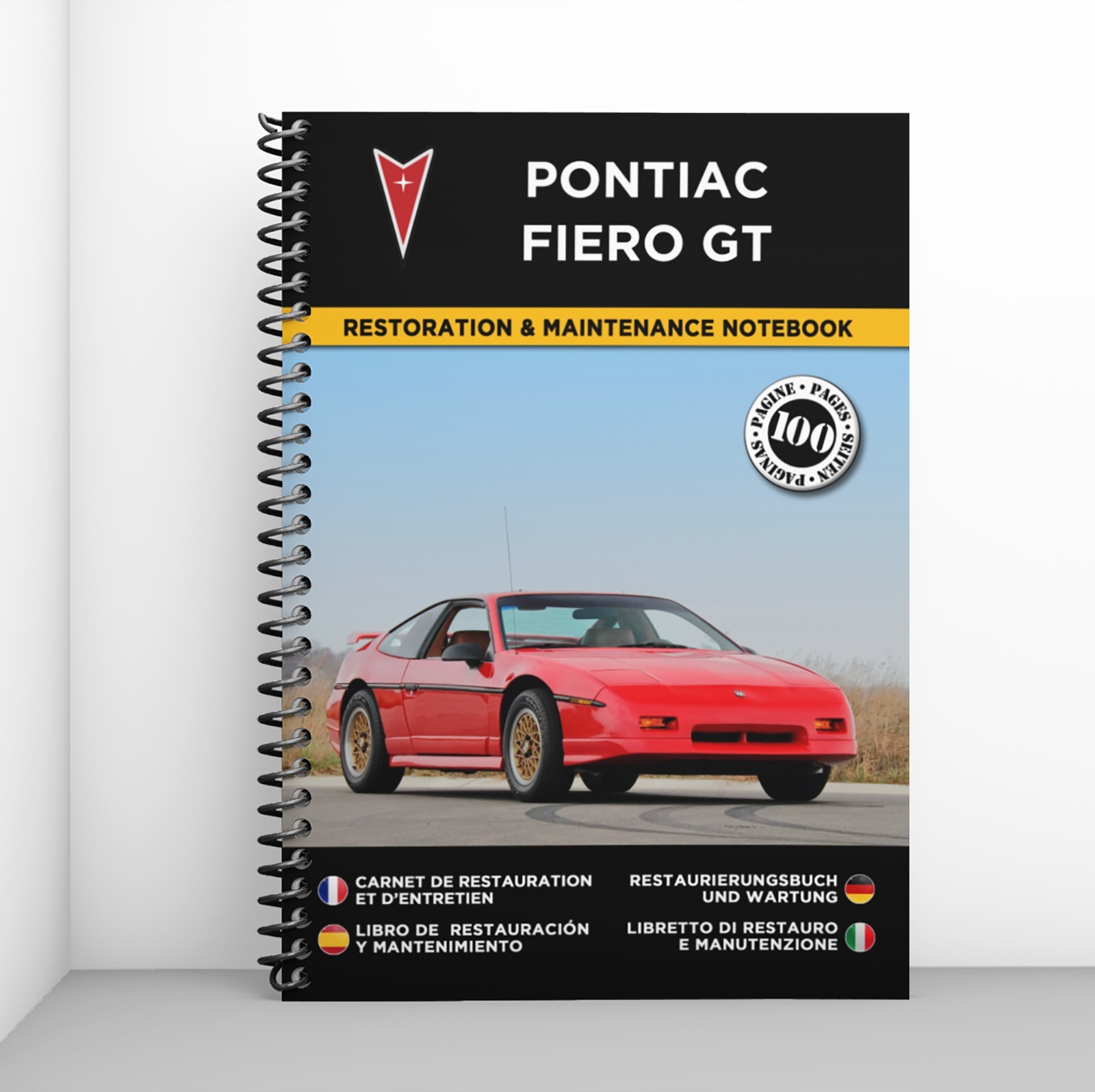 Livre entretien Pontiac Fiero GT pour organiser vos réparations mécaniques