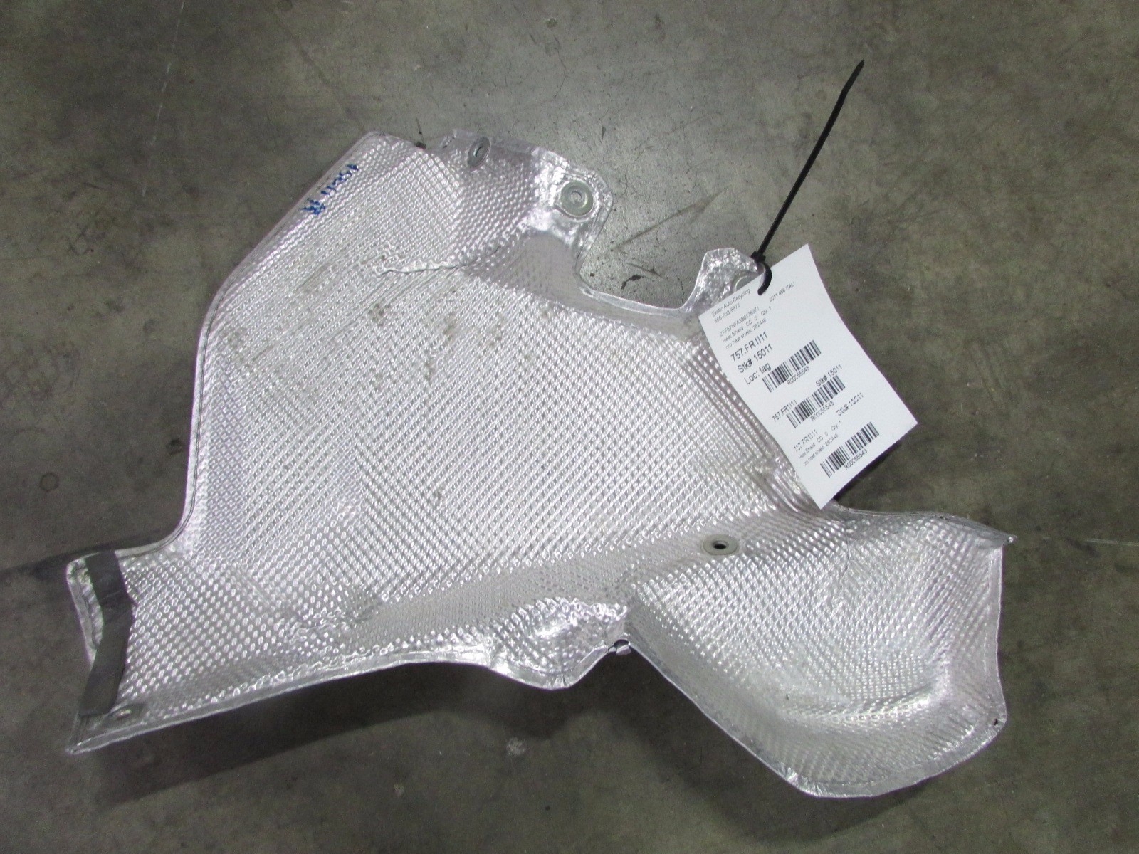 Ferrari 458 Italia, Speciale, Spider, CRB Heat Shield, Used, P/N 262448