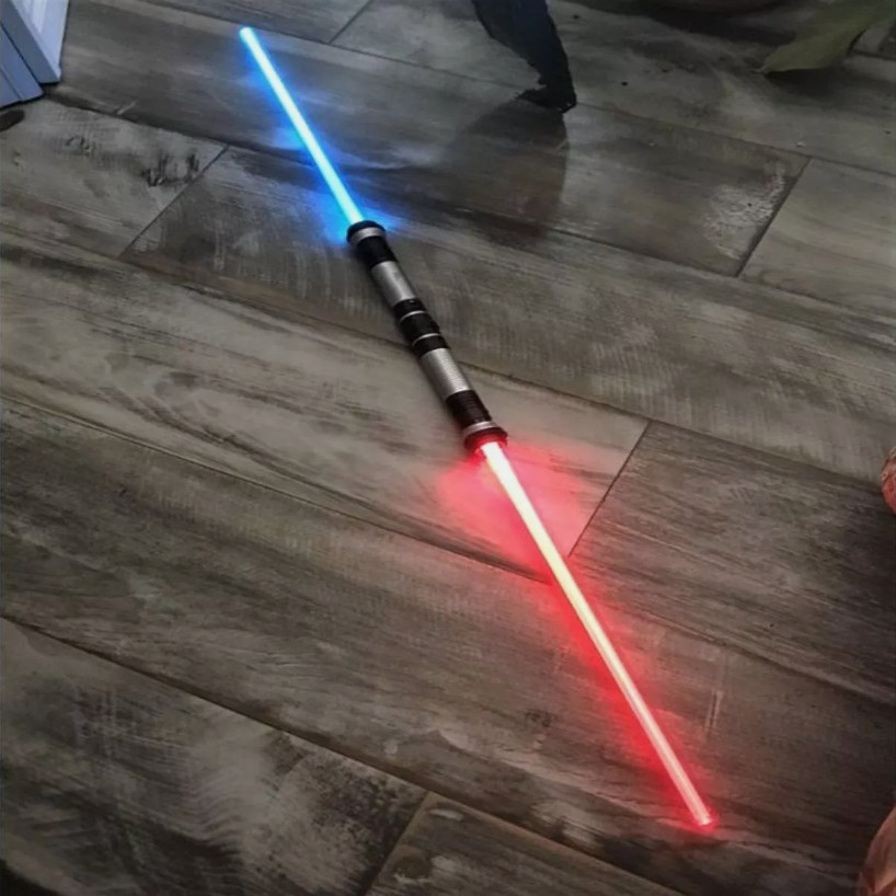 Star Wars Darth Maul Lightsaber Double Dual Staff Saber - Lot of 2 Single Sabers