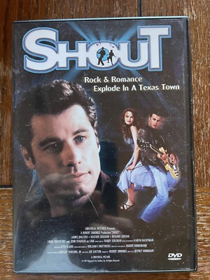 SHOUT DVD -  JOHN TRAVOLTA HEATHER GRAHAM JAMES WALTERS LINDA FIORENTINO