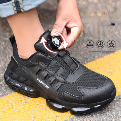 Herren Leichte Sicherheitsschuhe Stahlkappe Arbeitsschuhe S3 Sport