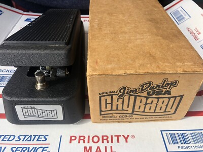 Jim Dunlop CRYBABY Original GCB95 CRY BABY Wah Guitar Effect Pedal
