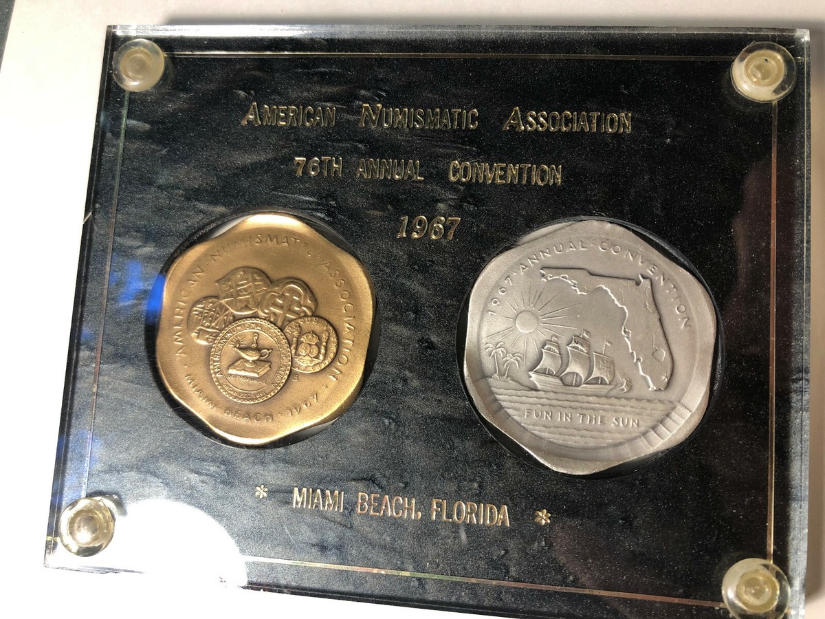 1967 American Numismatic Association 76th Annual Convention Set